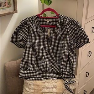 Madewell wrap top